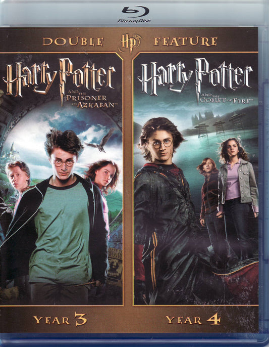 Harry Potter Blu-Ray Double Feature Harry Potter and the Prisoner of Azkaban and Harry Potter and the Goblet of Fire - 3660