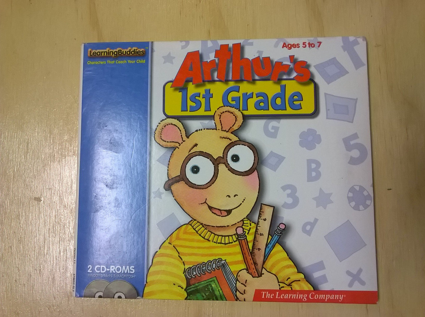 Arthur's 1st Grade Age 5 to 7 [flat cardboard case] (The Learning Company) - 6841