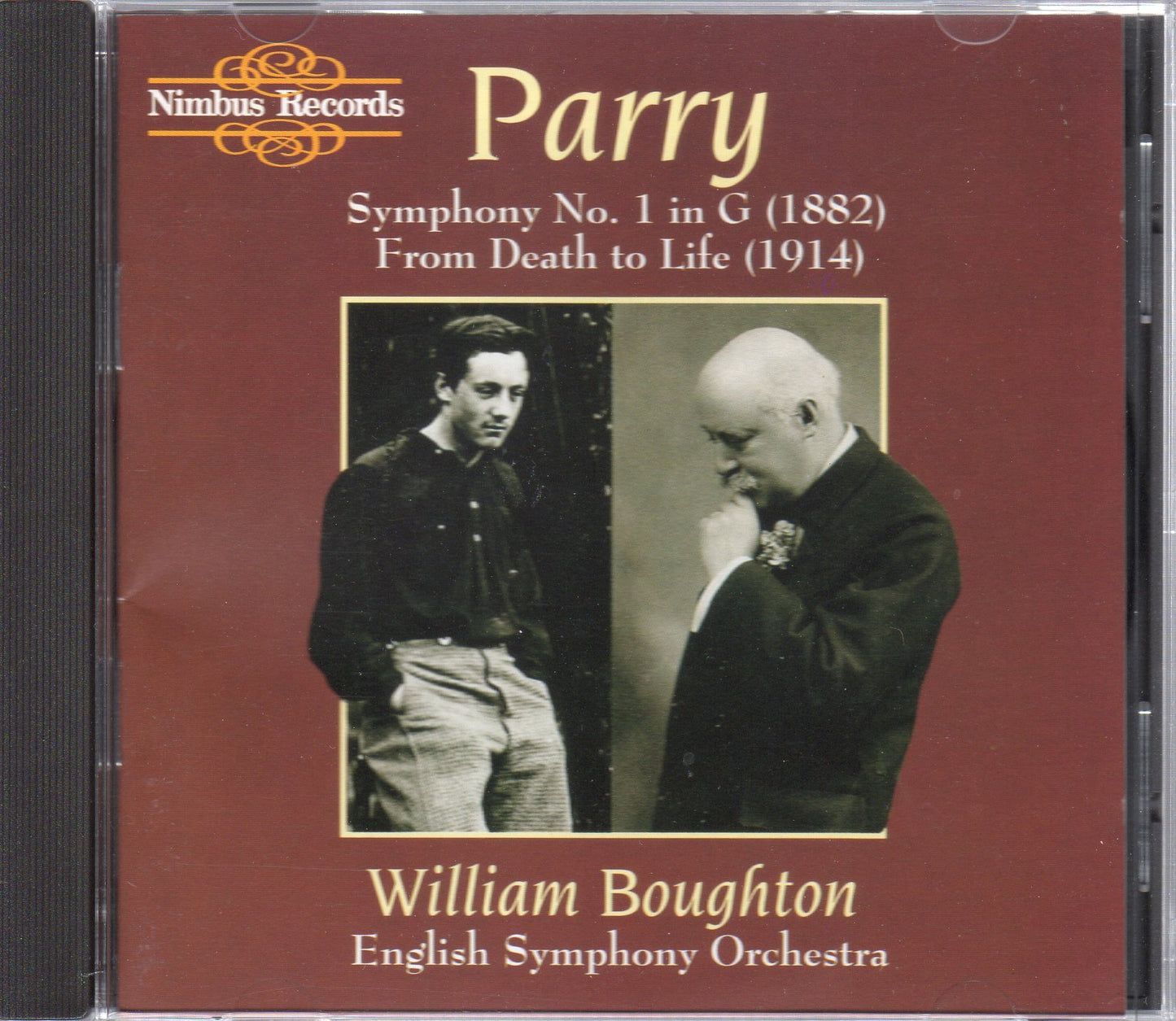 Parry: Symphony No. 1 in G (1882) / From Death to Life (1914) - 8498