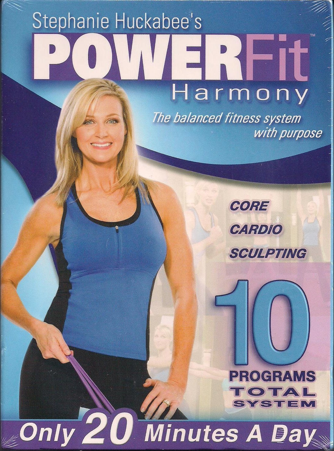 Stephanie Huckabee's PowerFit Total Body 5 DVD Workout - 1698