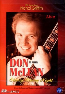 Don Mclean:[dvd]region all.starry starry night.with Nanci Griffith - 4170