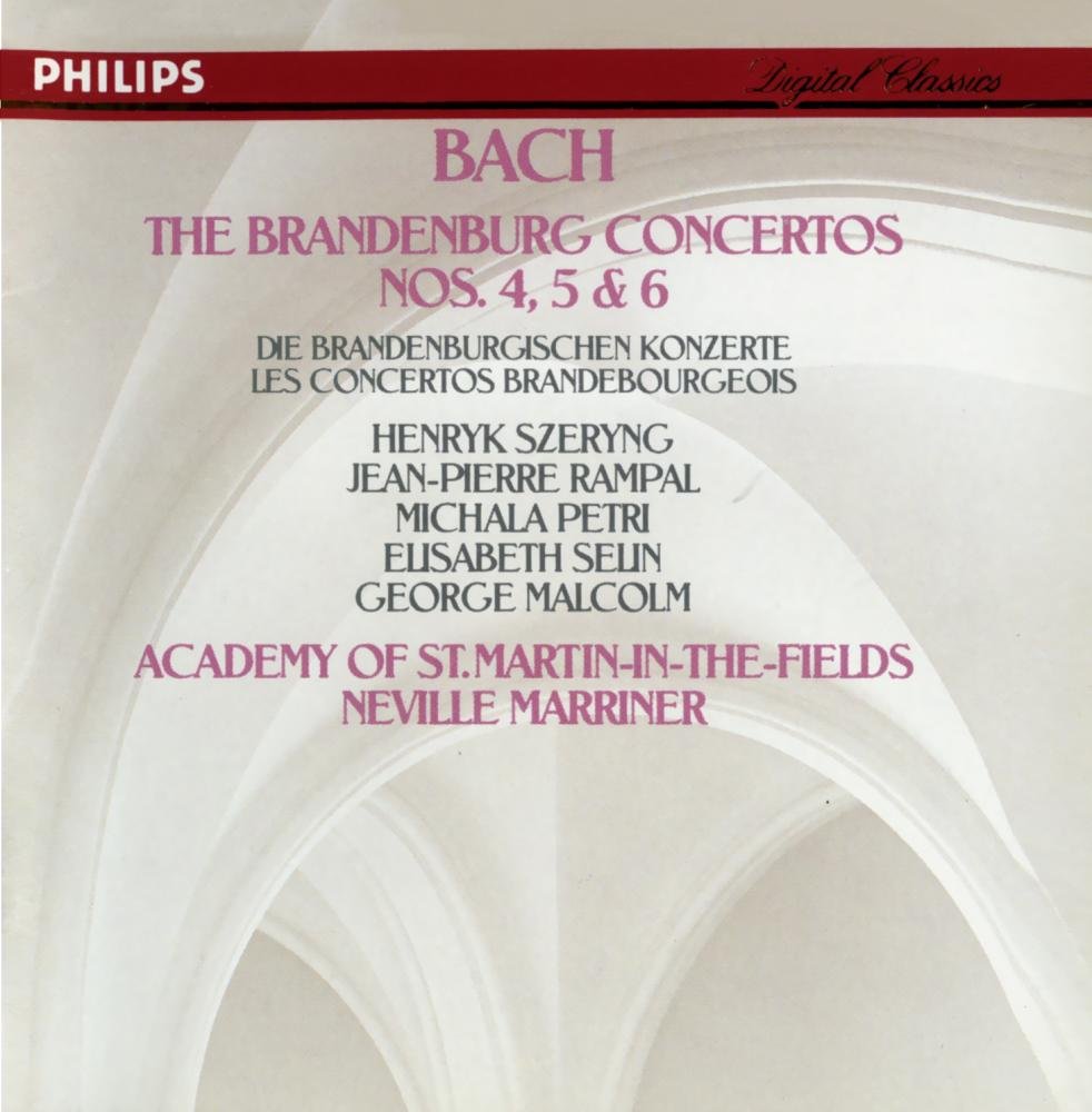 Bach, J.S.: Brandenburg Concertos Nos.4, 5 & 6 - 4964