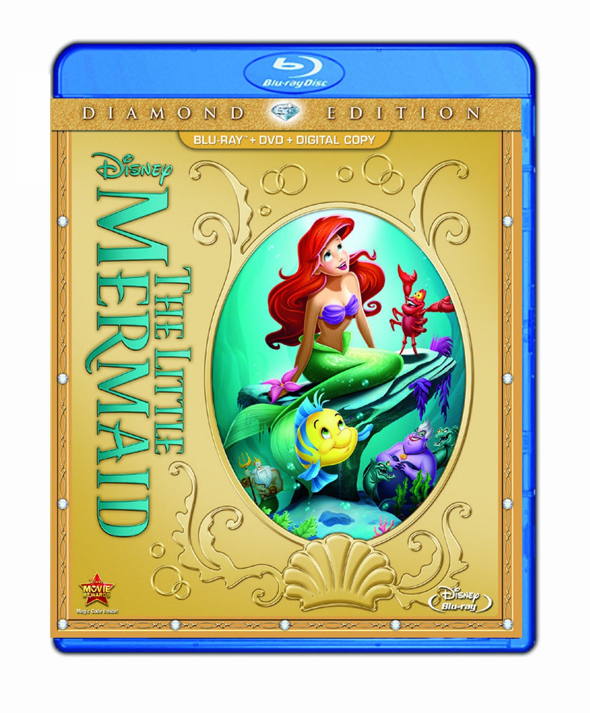 The Little Mermaid (Two-Disc Diamond Edition: Blu-ray / DVD + Digital Copy) - 3181