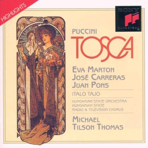 Puccini 'Tosca' Excpts. (Marton Carreras Et Al. W.Hungarian State Orch. & Chorus/ Tilson Thom - 417